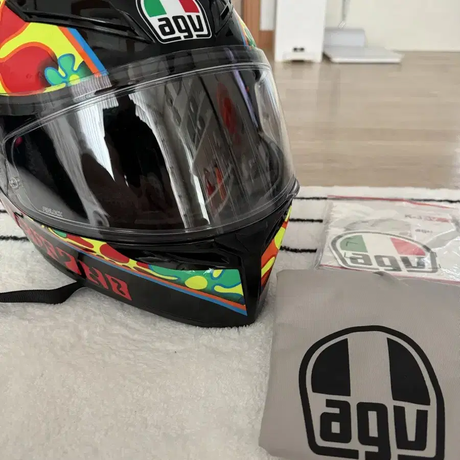 AGV K3 SV 풀페이스 오토바이 헬멧(하이바) 새상품 XL