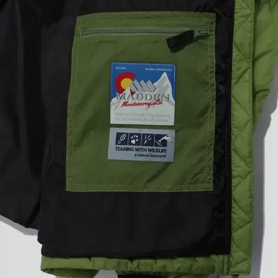 매든 패딩 COLORADO BEAR PARKA GREEN madden