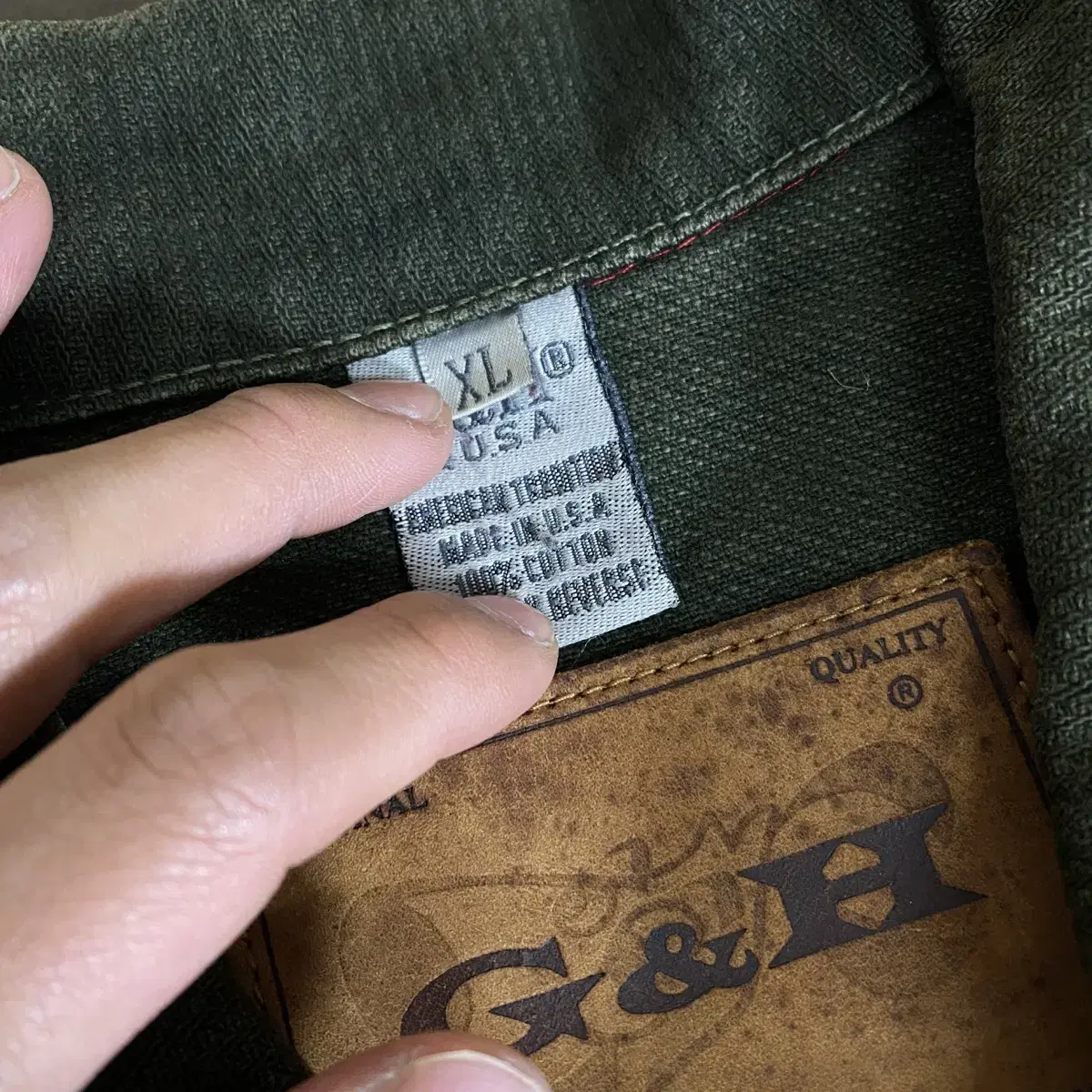 G&H made USA 워크자켓 XL