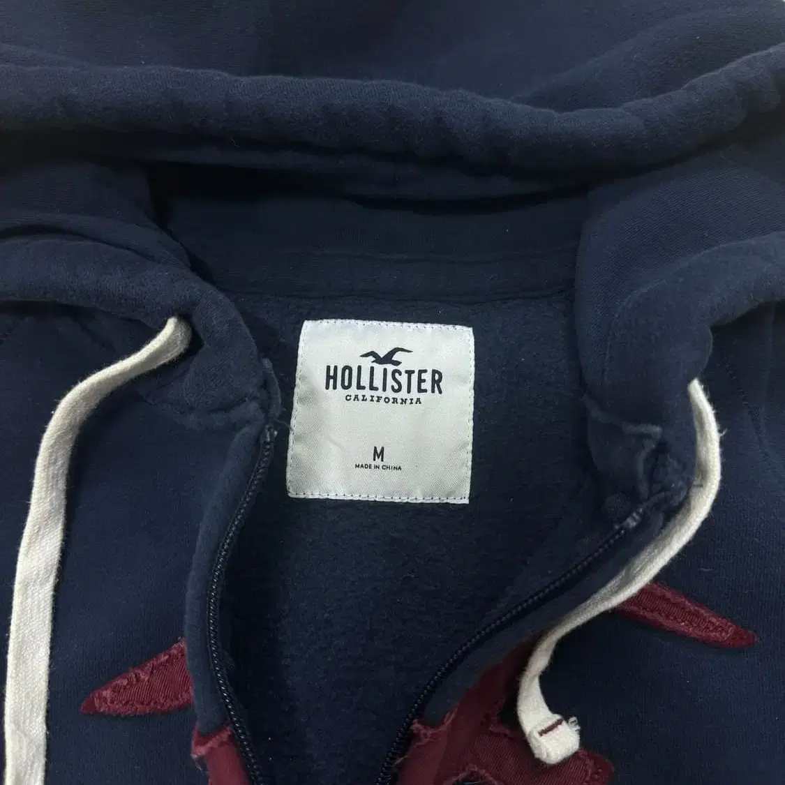 Holister 홀리스터 네이비 후드집업