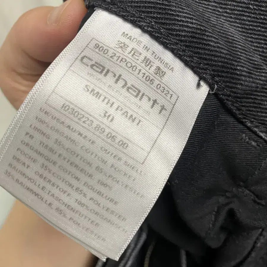 칼하트 칼하트WIP Smith Pant 30 팝니다.