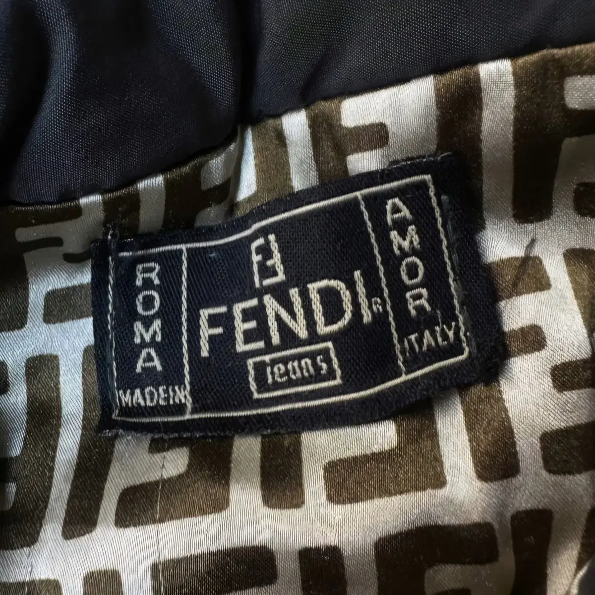 (L) Fendi 펜디 로마 빈티지 점퍼 자켓