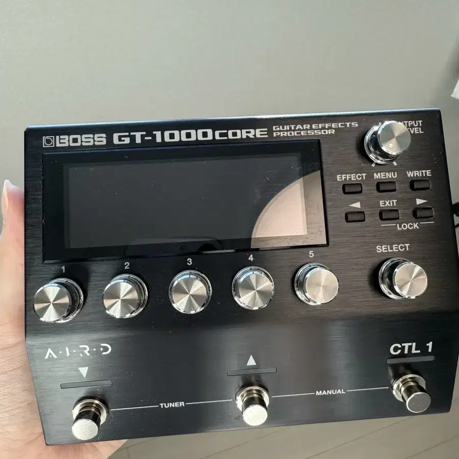 보스 GT-1000 core 멀티 기타 이펙터 거의새상품