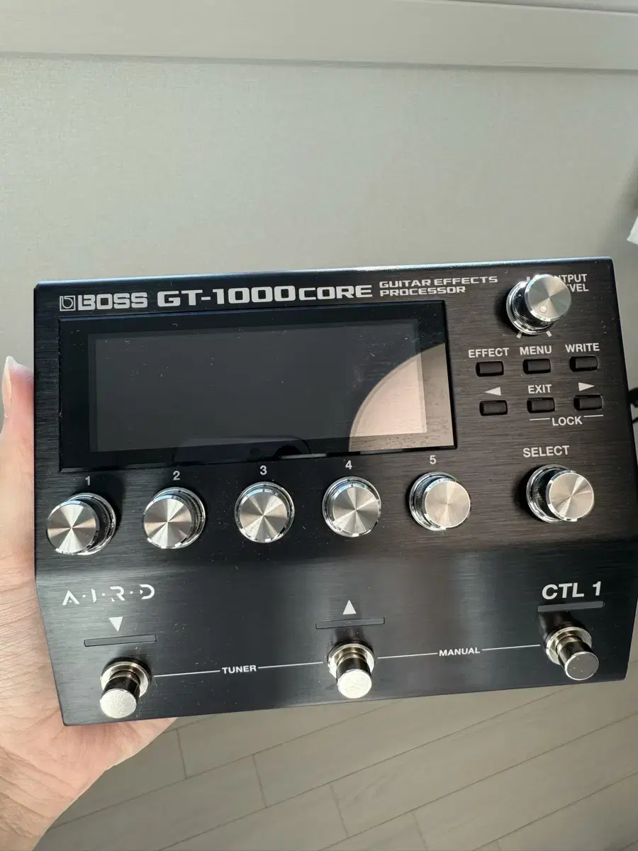 보스 GT-1000 core 멀티 기타 이펙터 거의새상품