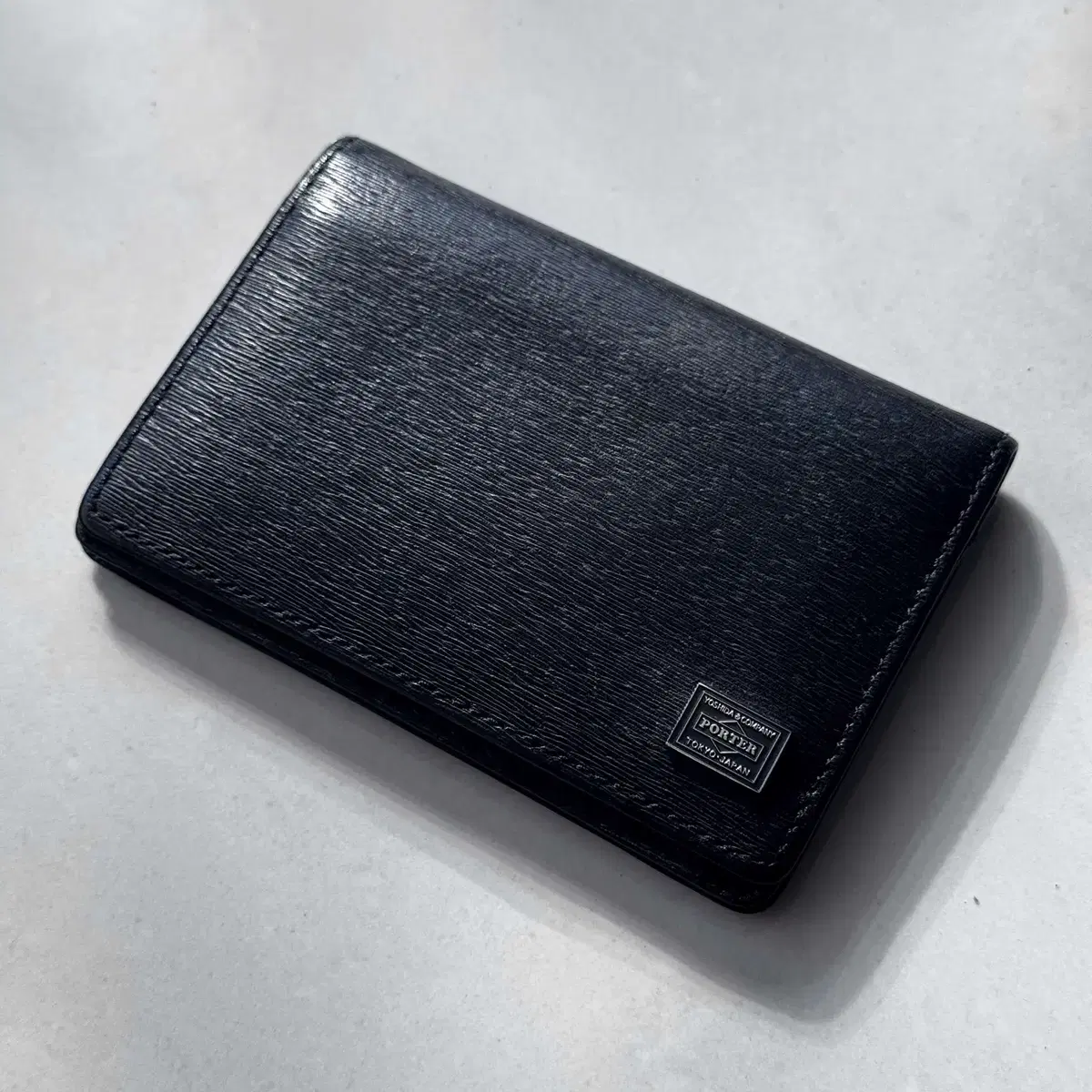 PORTER MENS BLACK WALLET 남성용 검은색 지갑