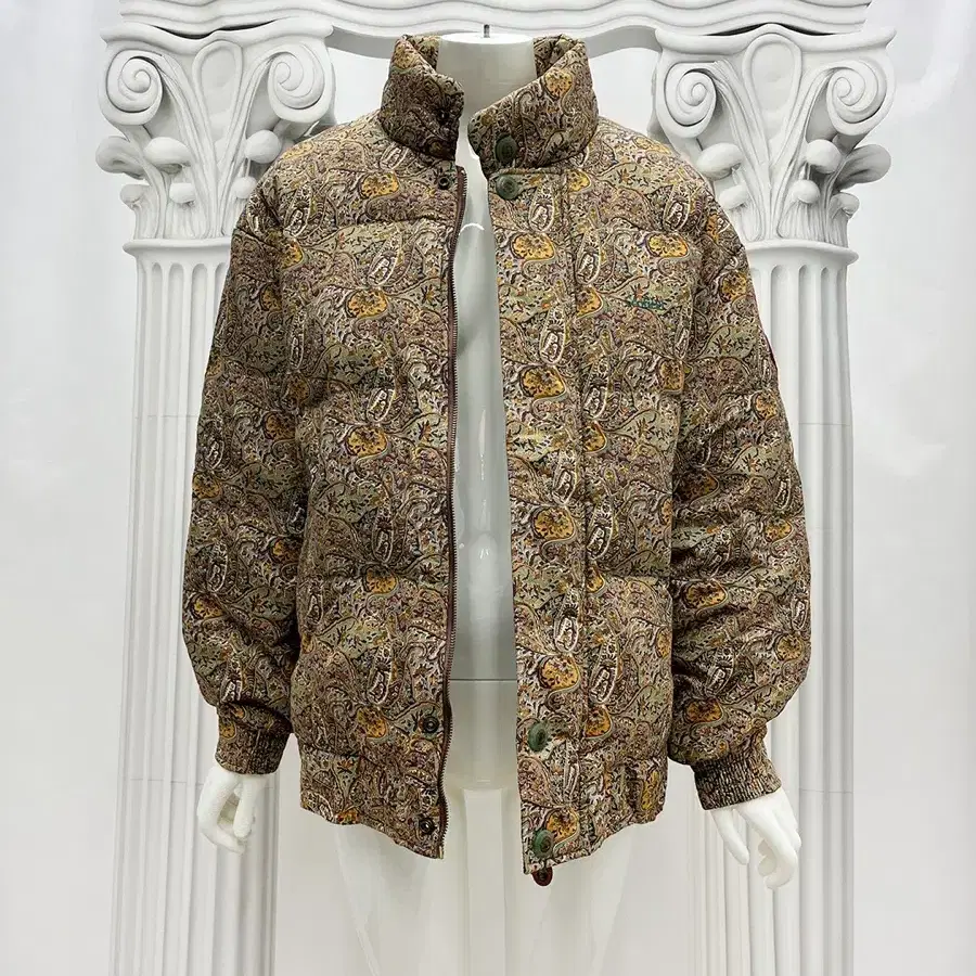 셀비지 프로젝트 paisley padded jacket