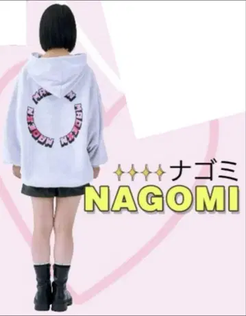 L MADEIN 나고미 NAGOMI 풀오버 후드티,기타 M 공식 로고