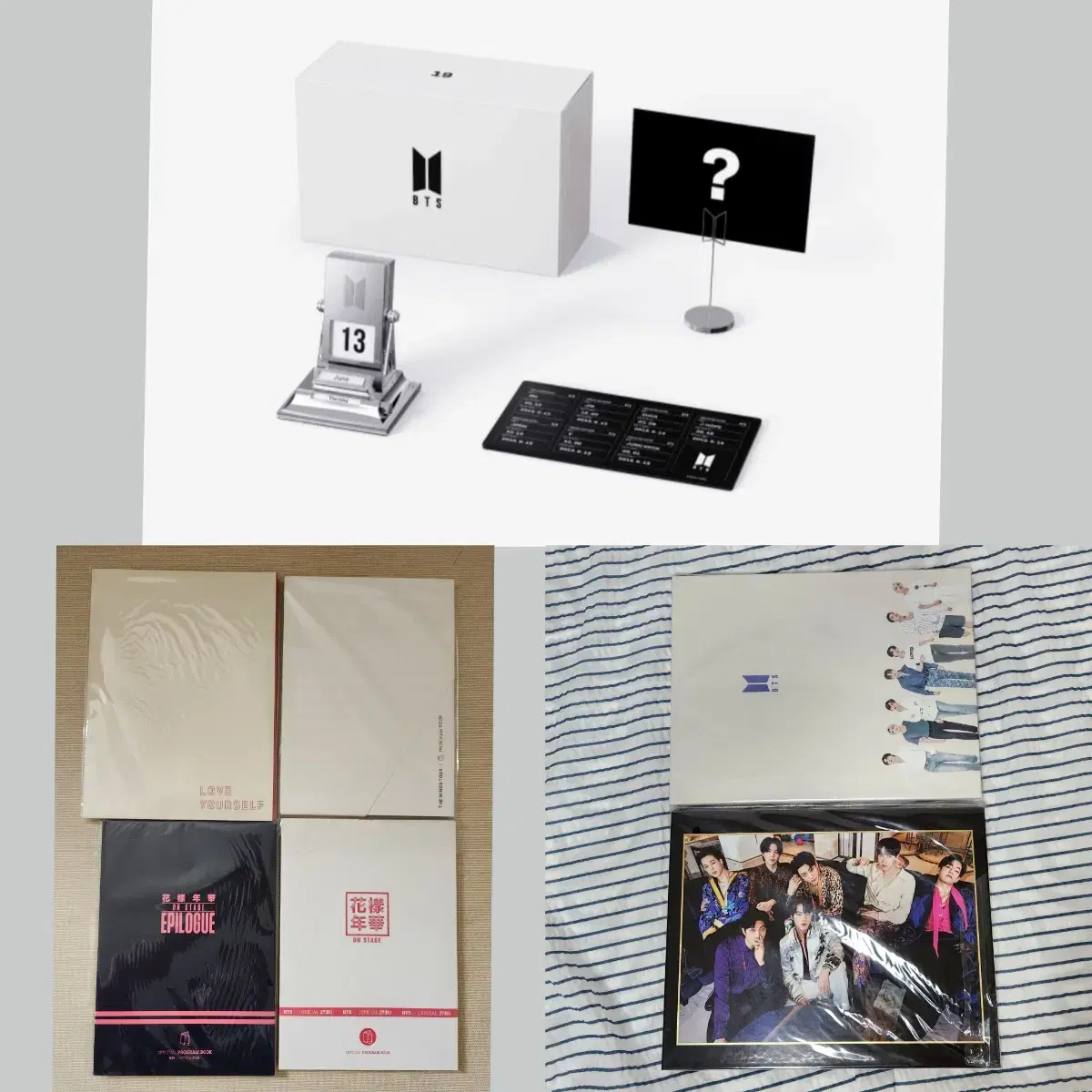 일괄) 방탄소년단 머치박스19 프로그램북 럽셀 윙즈 화온스 화에필