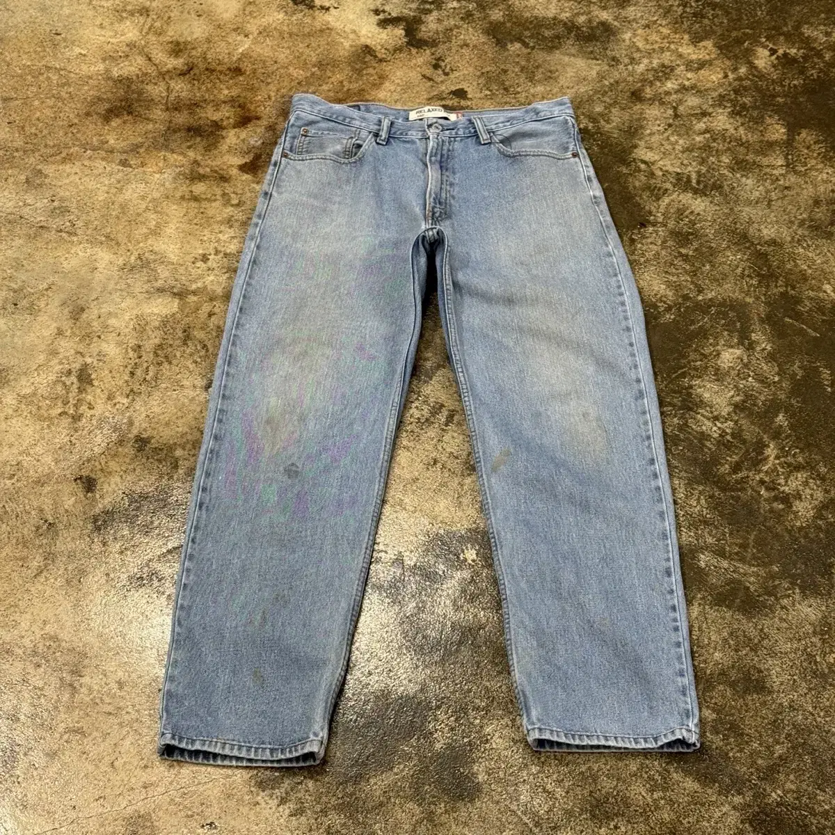 LEVIS 550 Blank Tab Denim