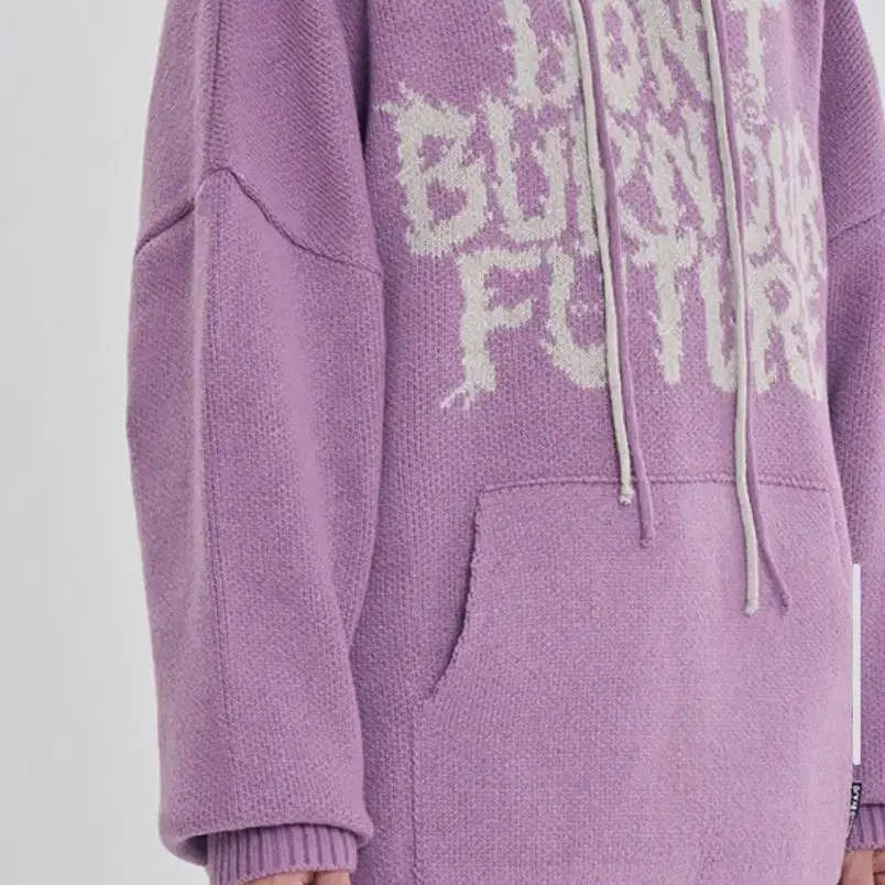 [PBA] DBOF Wool Knit Hoodie [PINK]