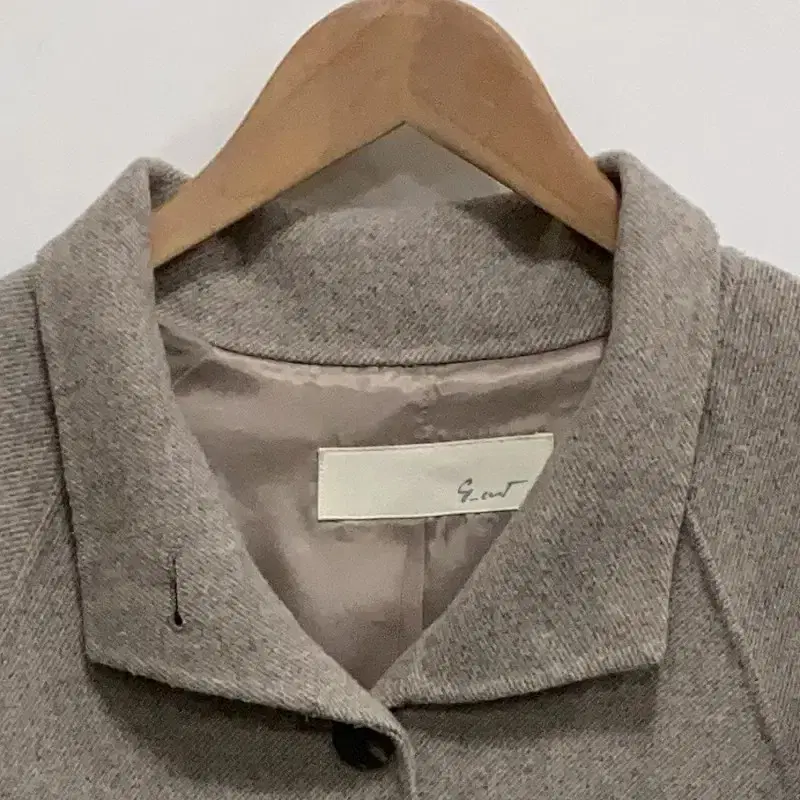 여55/G-컷 21FW 울 혼방 코트