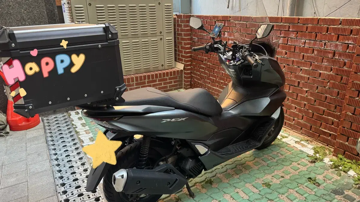 혼다 PCX125abs 그레이 2022년식