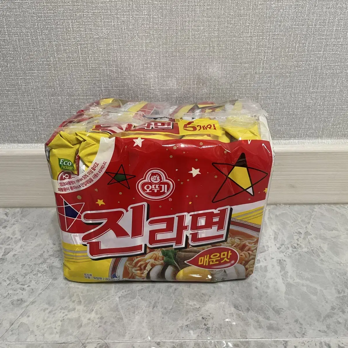 진라면 매운맛, 5봉