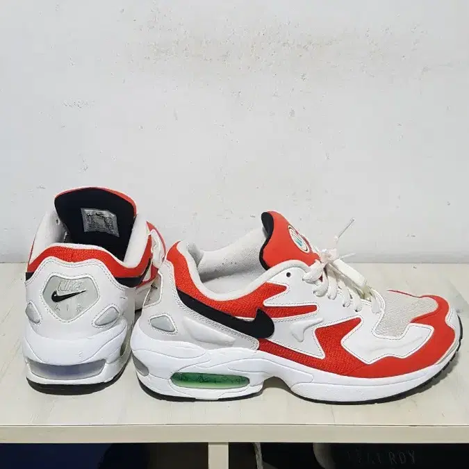 택포 250~255 A급 정품 NIKE AIRMAX2 라이트 경량 쿠션화