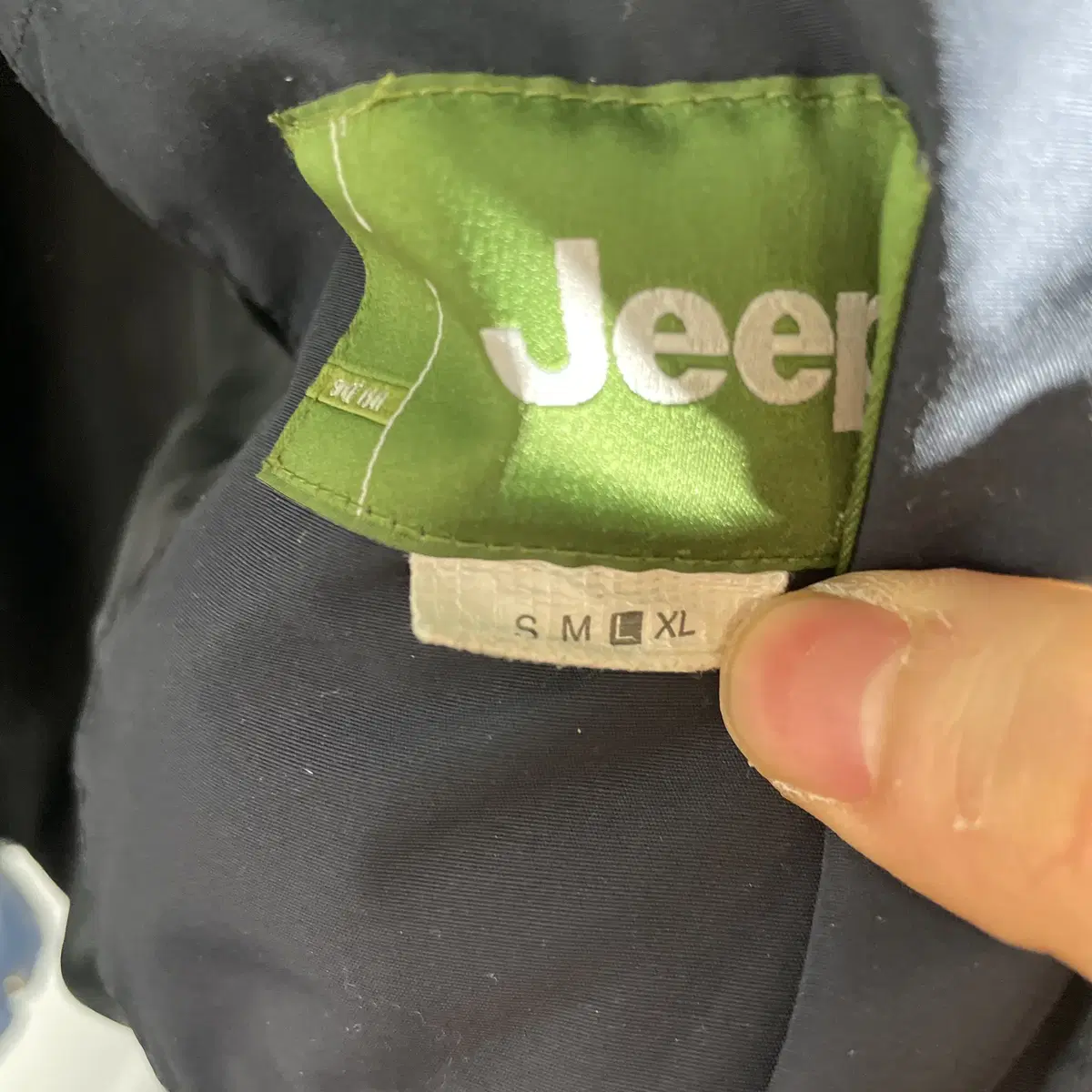 지프 JEEP 덕다운 패딩 조끼 L