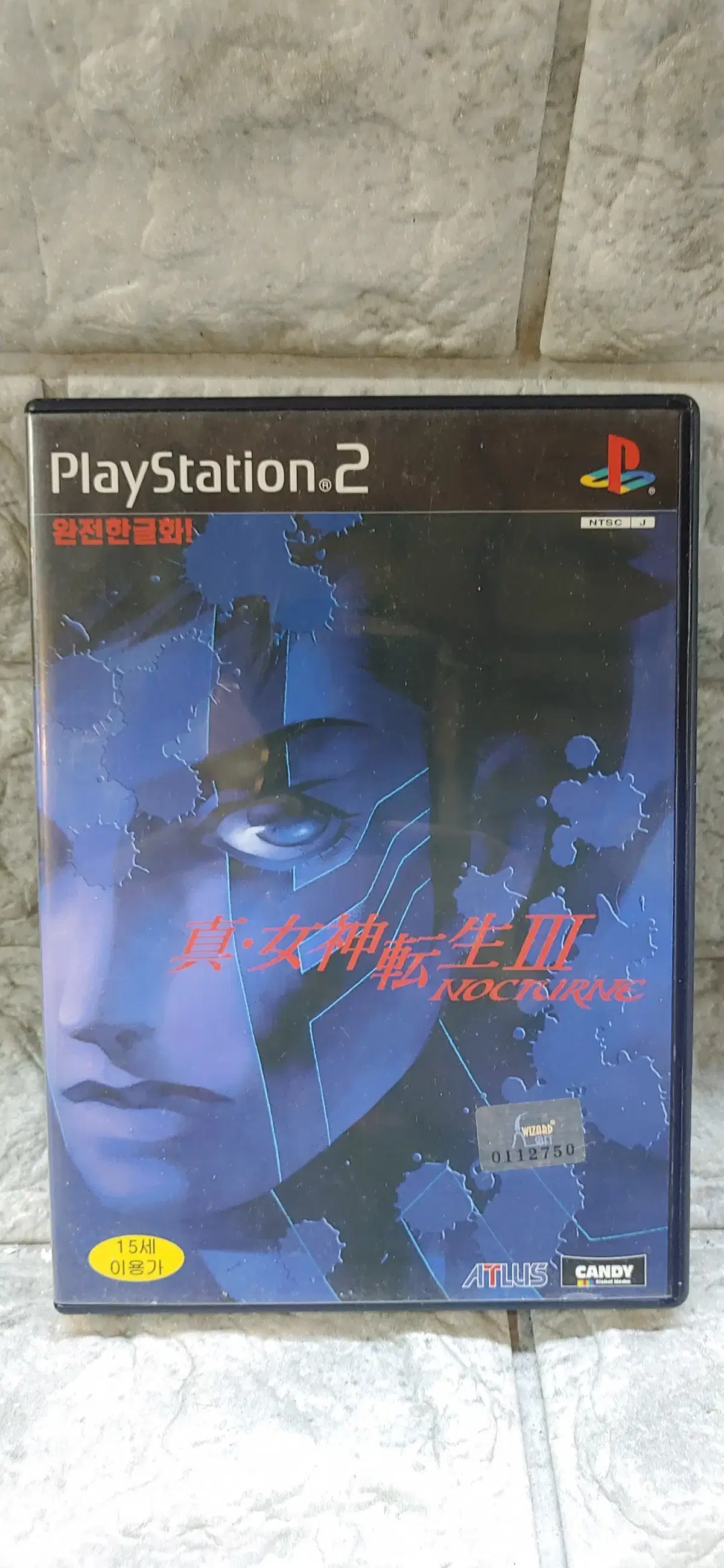 ps2 게임소프트 한국정발  진여신전생3 녹턴