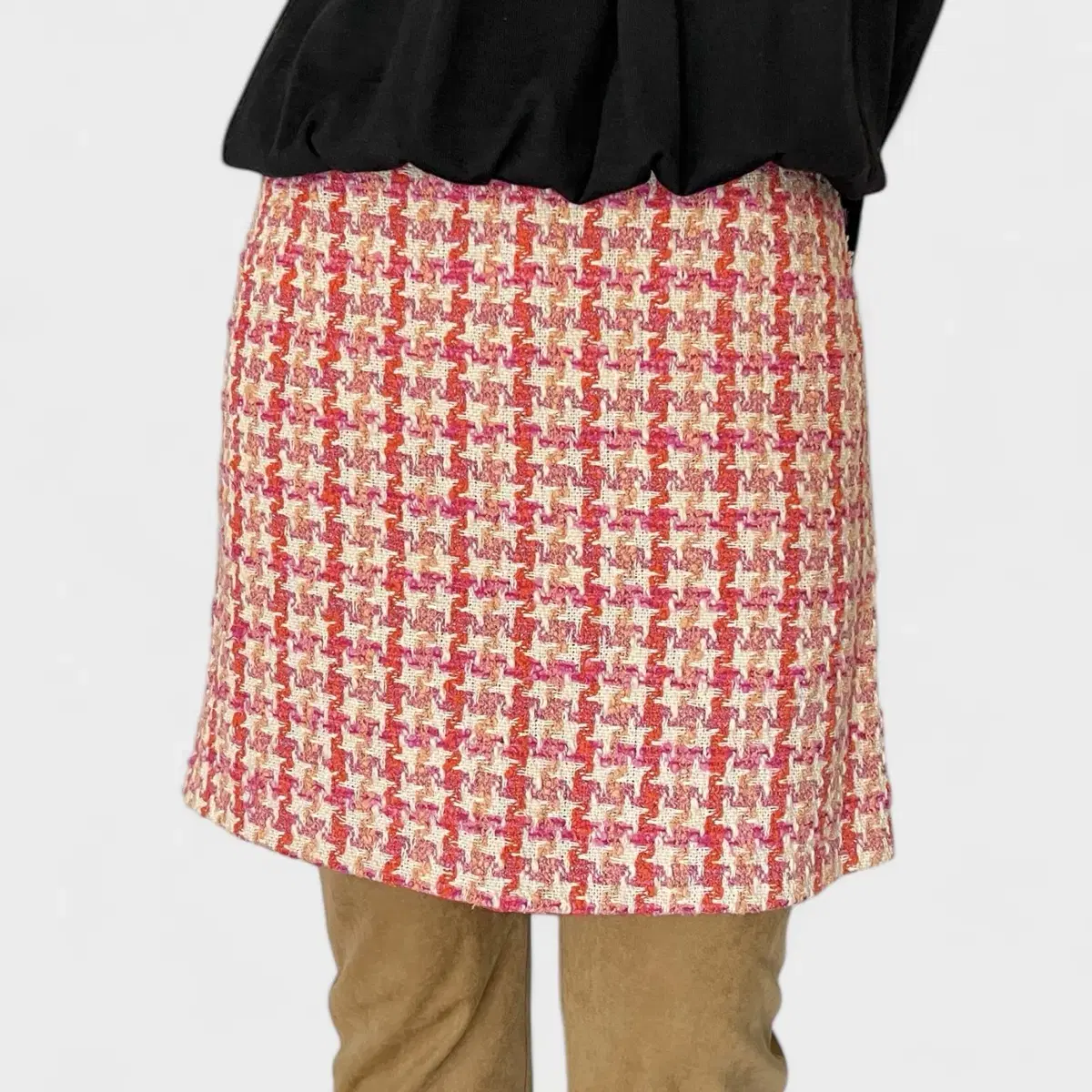 miumiu tweed skirt