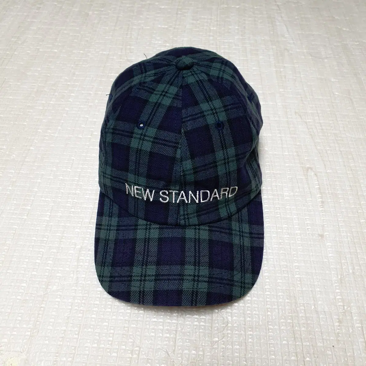 몬키즈 New Standard 체크 볼캡