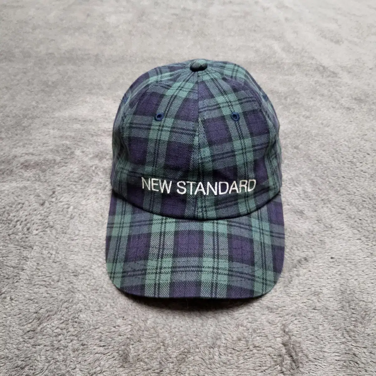 몬키즈 New Standard 체크 볼캡