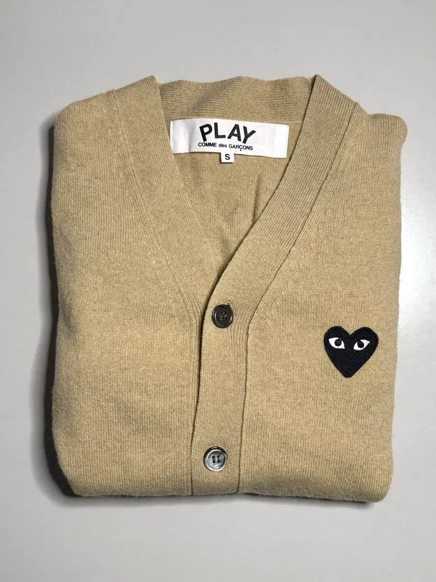 S size) Comme des Garçons Song Cardigan Beige Cardigan sells