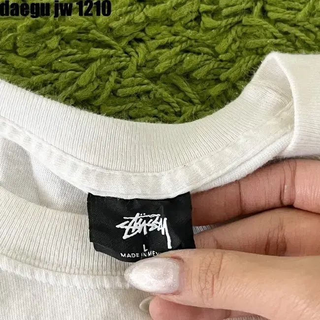 L STUSSY TEE 스투시 반팔 티