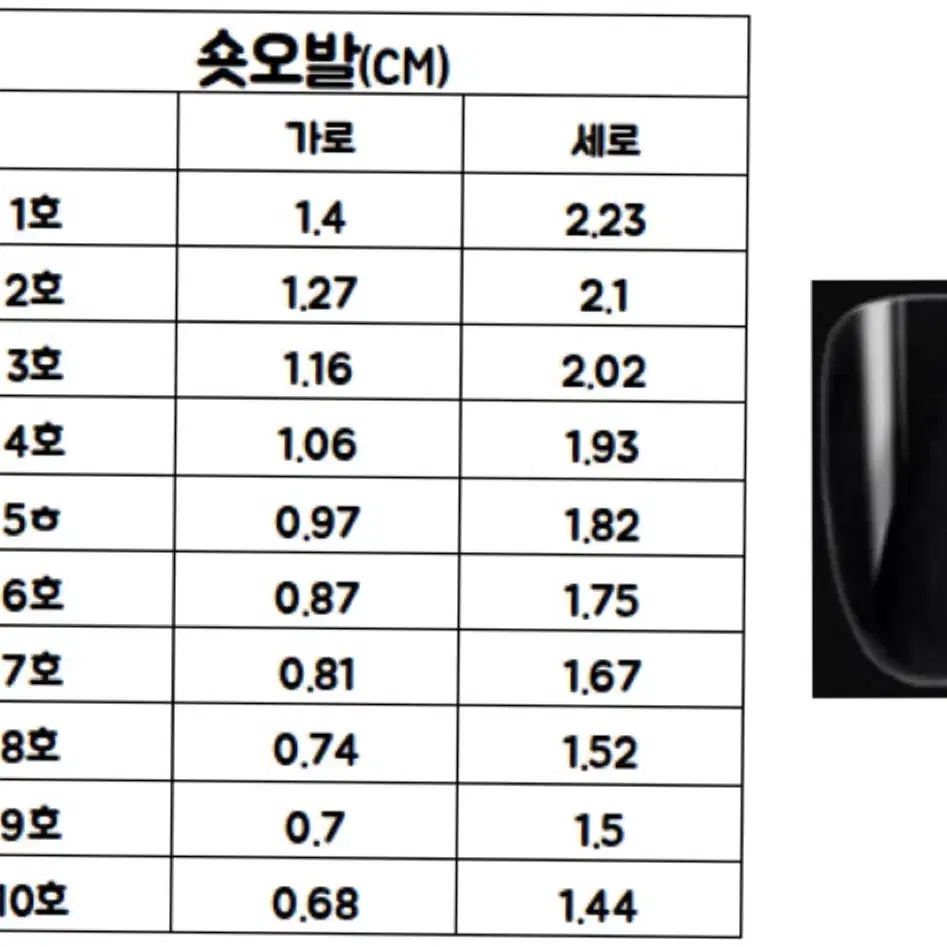 레드블러쉬 네일팁