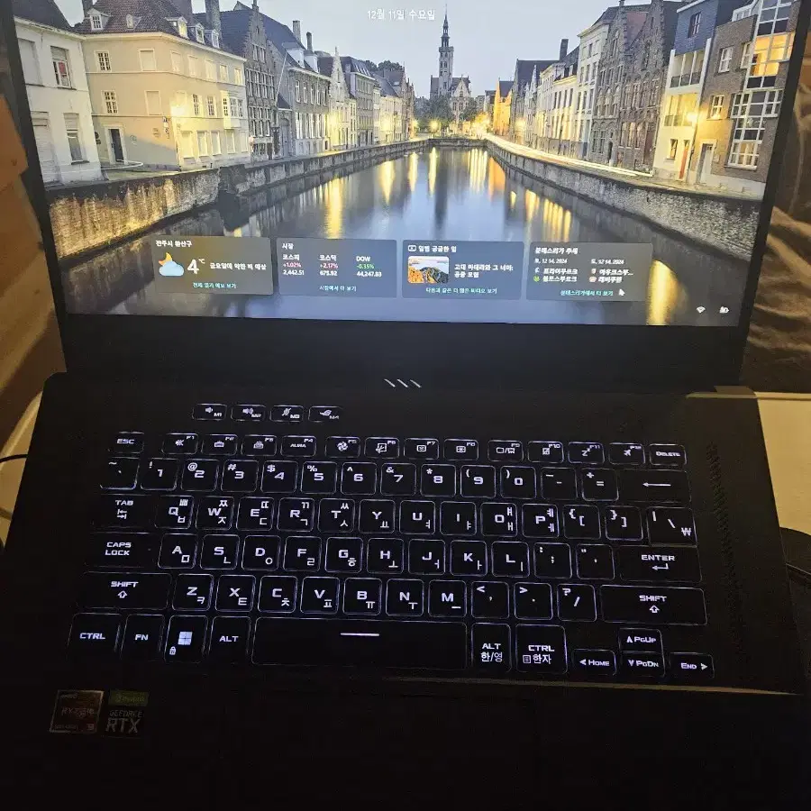 ASUS 제피러스 G15(2022) rtx3080 노트북 팝니다