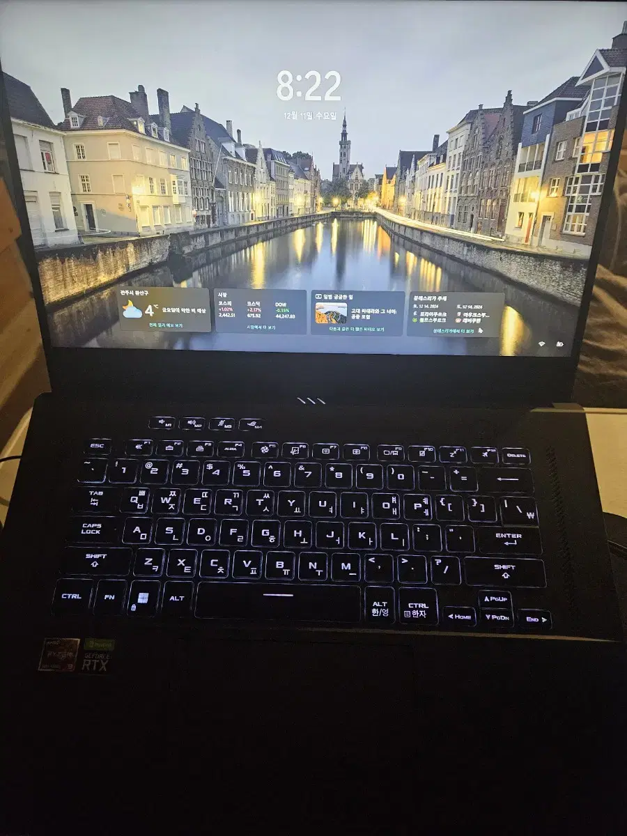 ASUS 제피러스 G15(2022) rtx3080 노트북 팝니다