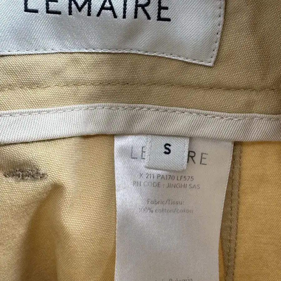 Lemaire belted bermuda shorts