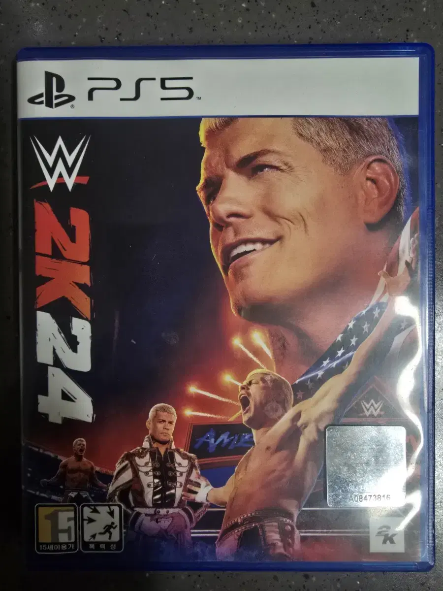 PS5 wwe 2k24