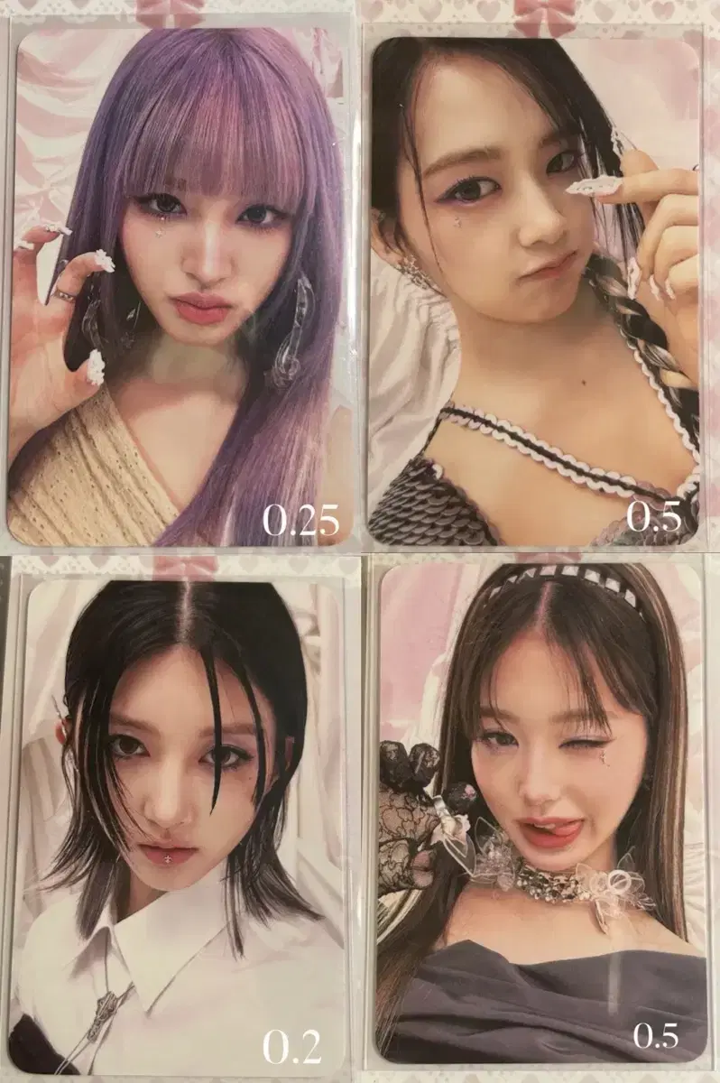 Ive with muu ld photocard sell(wonyoung,yujin,gaeul,liz)