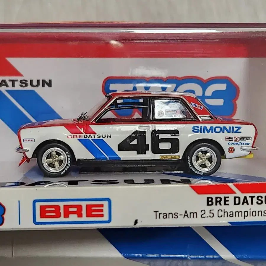 1:64 한정판 타막 TARMAC 닷선 BRE DATSUN 510 새상품