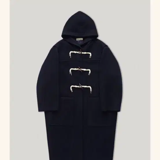 스무드무드 Babi Duffle Coat Navy새상품