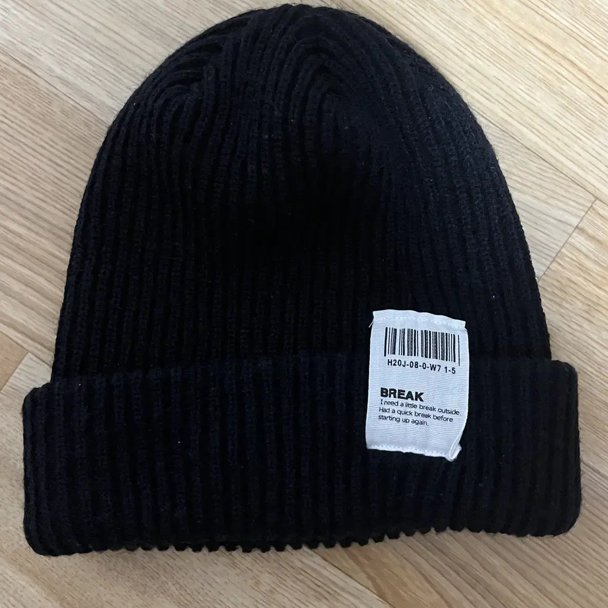 Break beanie 비니 블랙