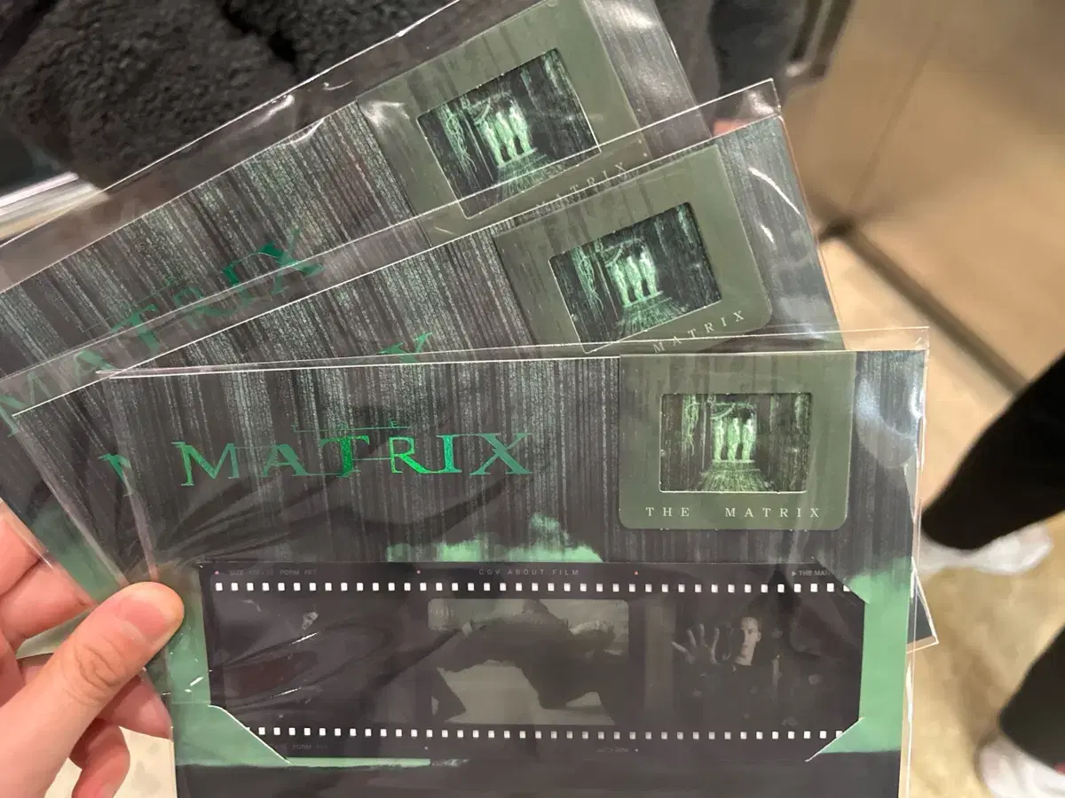 [2 available] The Matrix About Film pre-order benefit CGV Ceejeebies