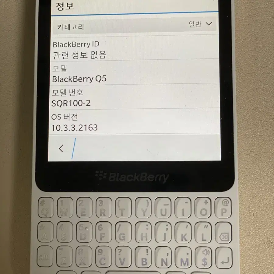 블랙베리 q5 큐파 레트로베리, 큐파케이스