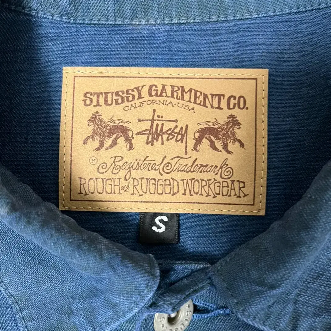 90s stussy 1st 타입 코튼데님자켓