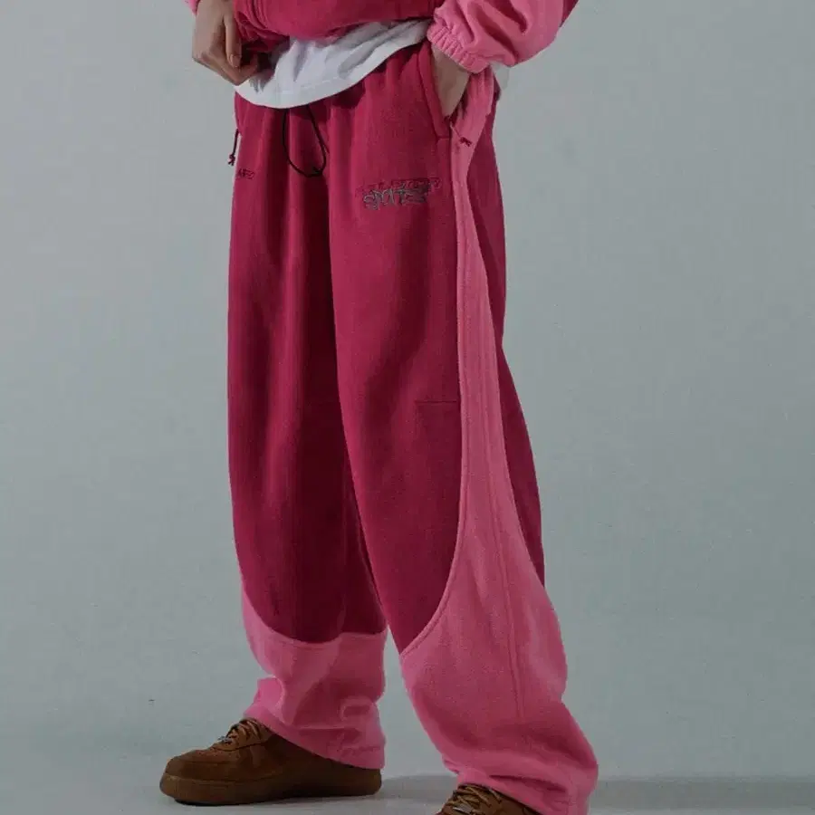 스컬프터 Double Fleece Pants Hot Pink M