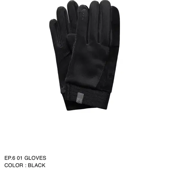 엑슬림 xlim EP.6 01 GLOVES 장갑 블랙