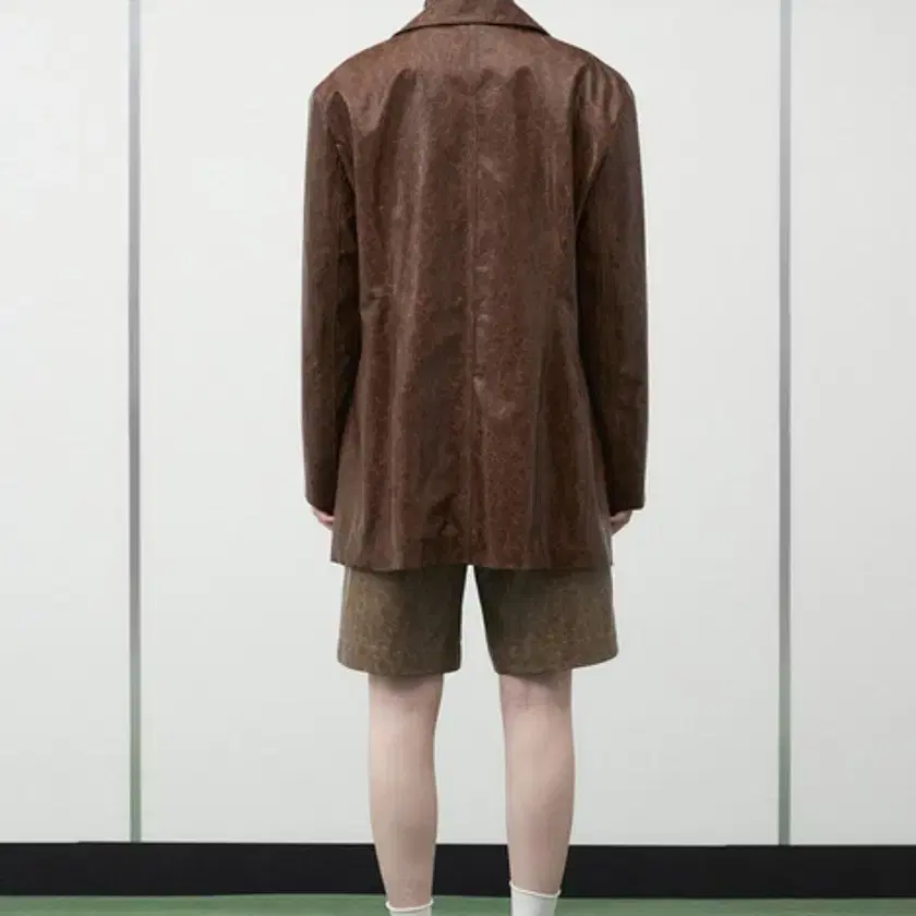 더일마 23FW GRETA VINTAGE ECO JACKET brown