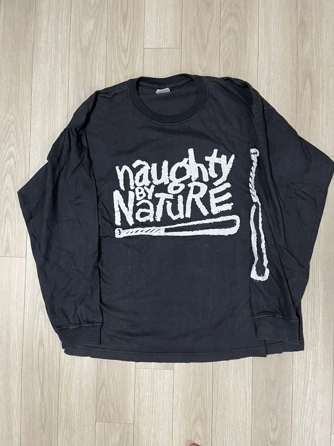 90s naughty by nature 롱슬리브 XL