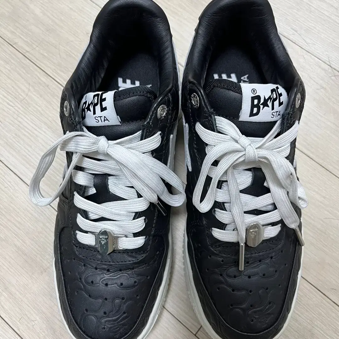 Bape sta 라인카모 블랙 250