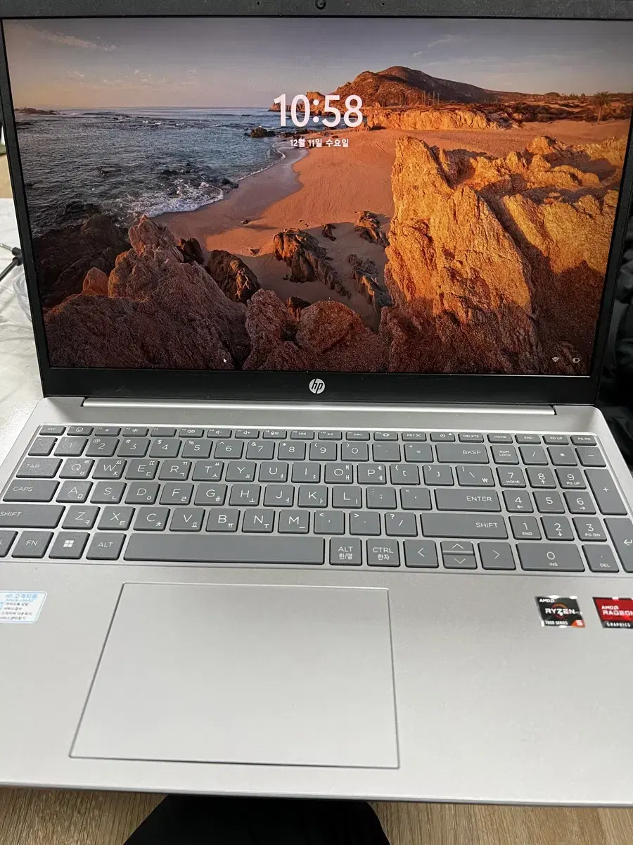 Hp노트북 HP 노트북 15 -fd1023TU,실버