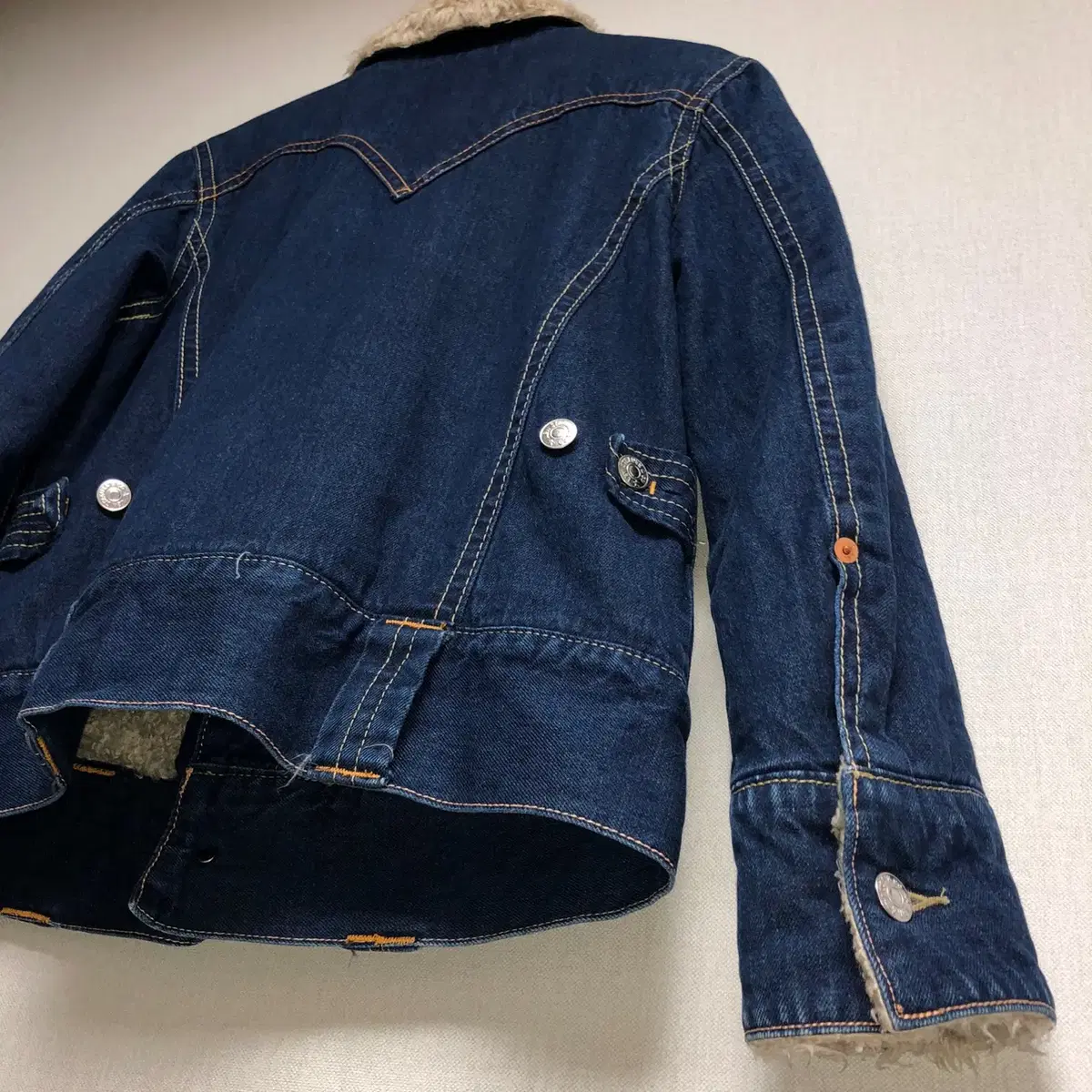 Levi's Type 1 Sherpa Denim Jacket (M)