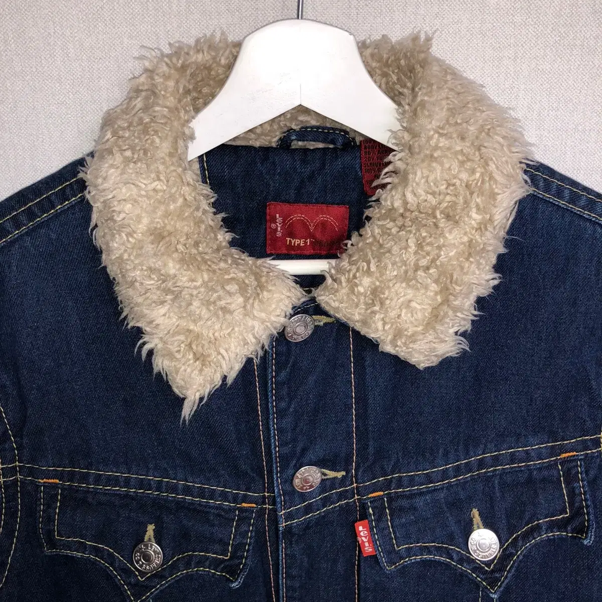 Levi's Type 1 Sherpa Denim Jacket (M)