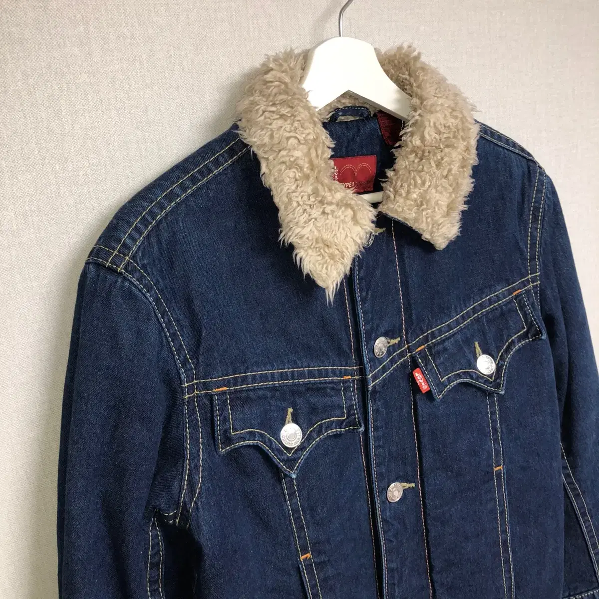 Levi's Type 1 Sherpa Denim Jacket (M)