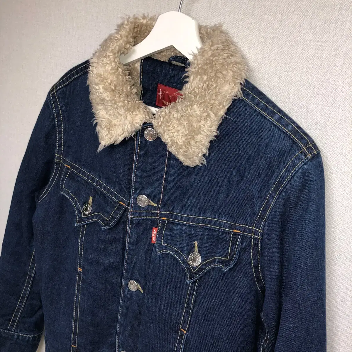 Levi's Type 1 Sherpa Denim Jacket (M)