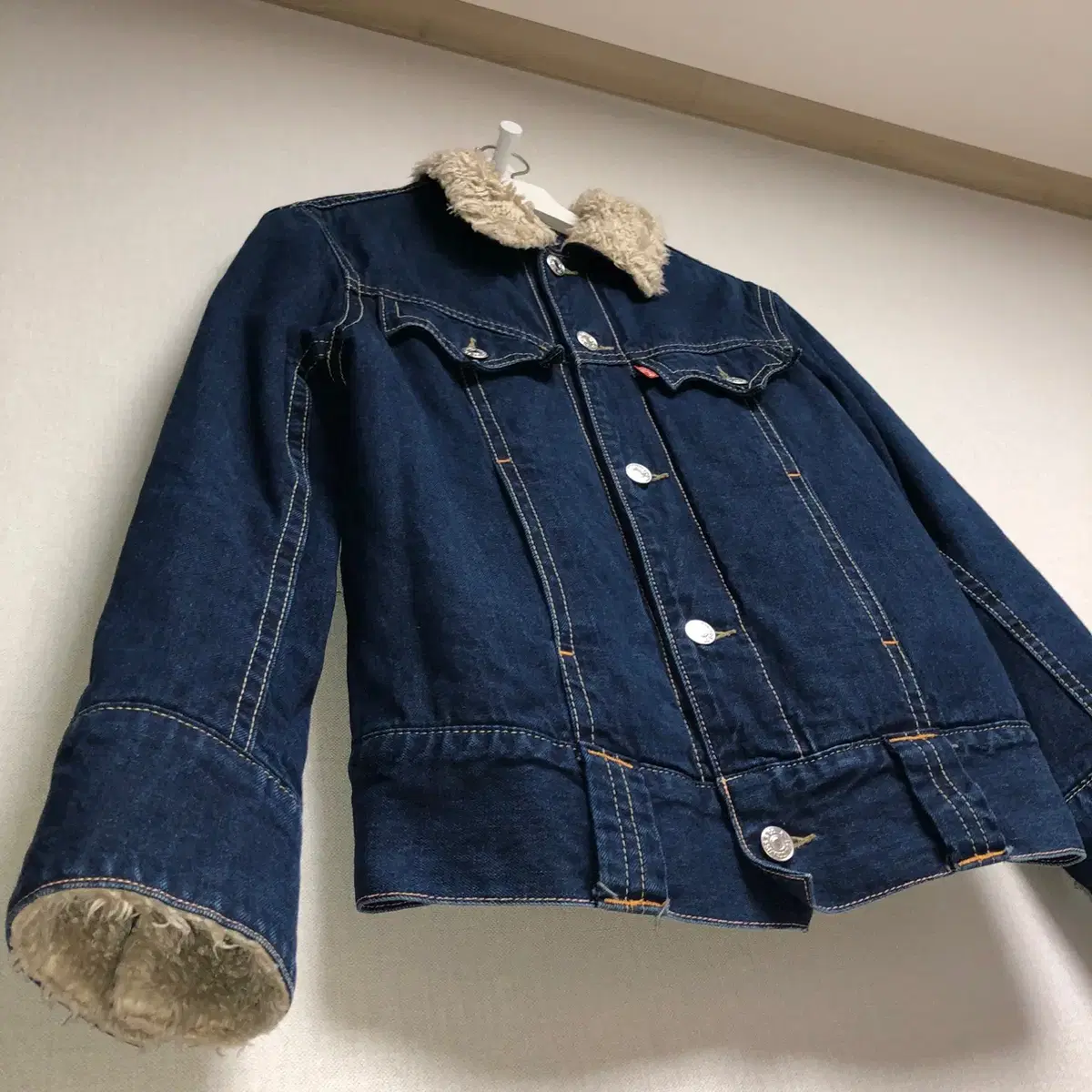 Levi's Type 1 Sherpa Denim Jacket (M)