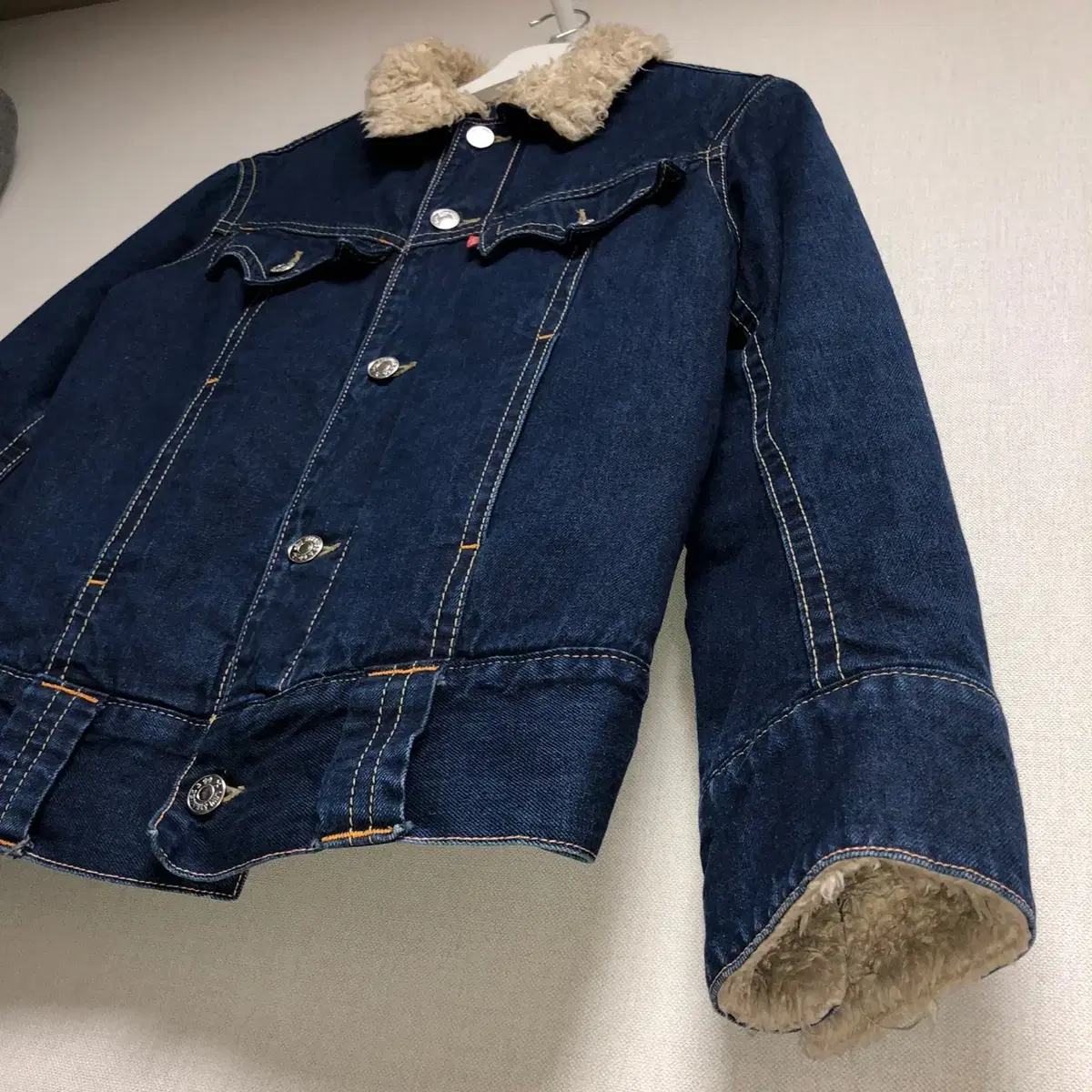 Levi's Type 1 Sherpa Denim Jacket (M)