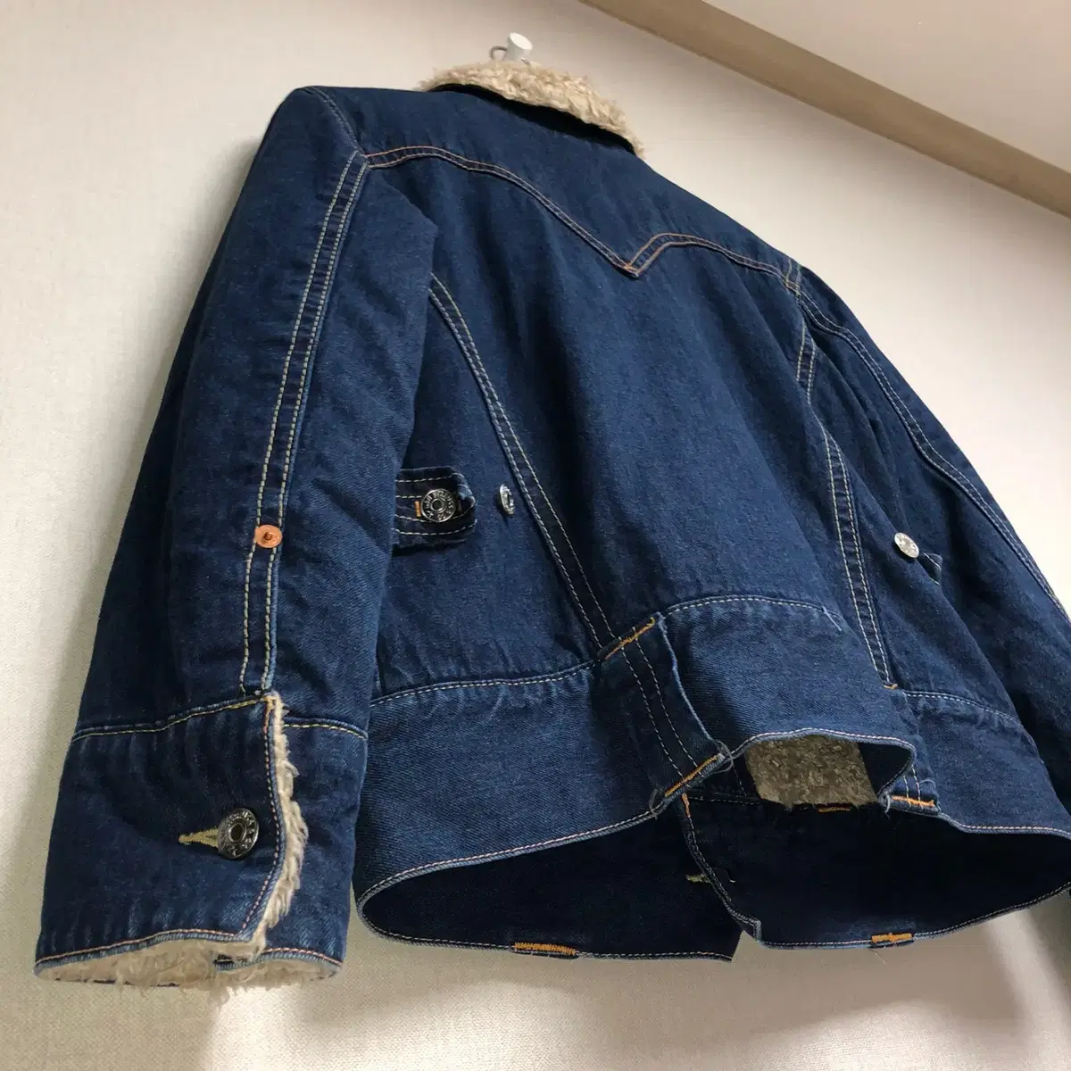 Levi's Type 1 Sherpa Denim Jacket (M)